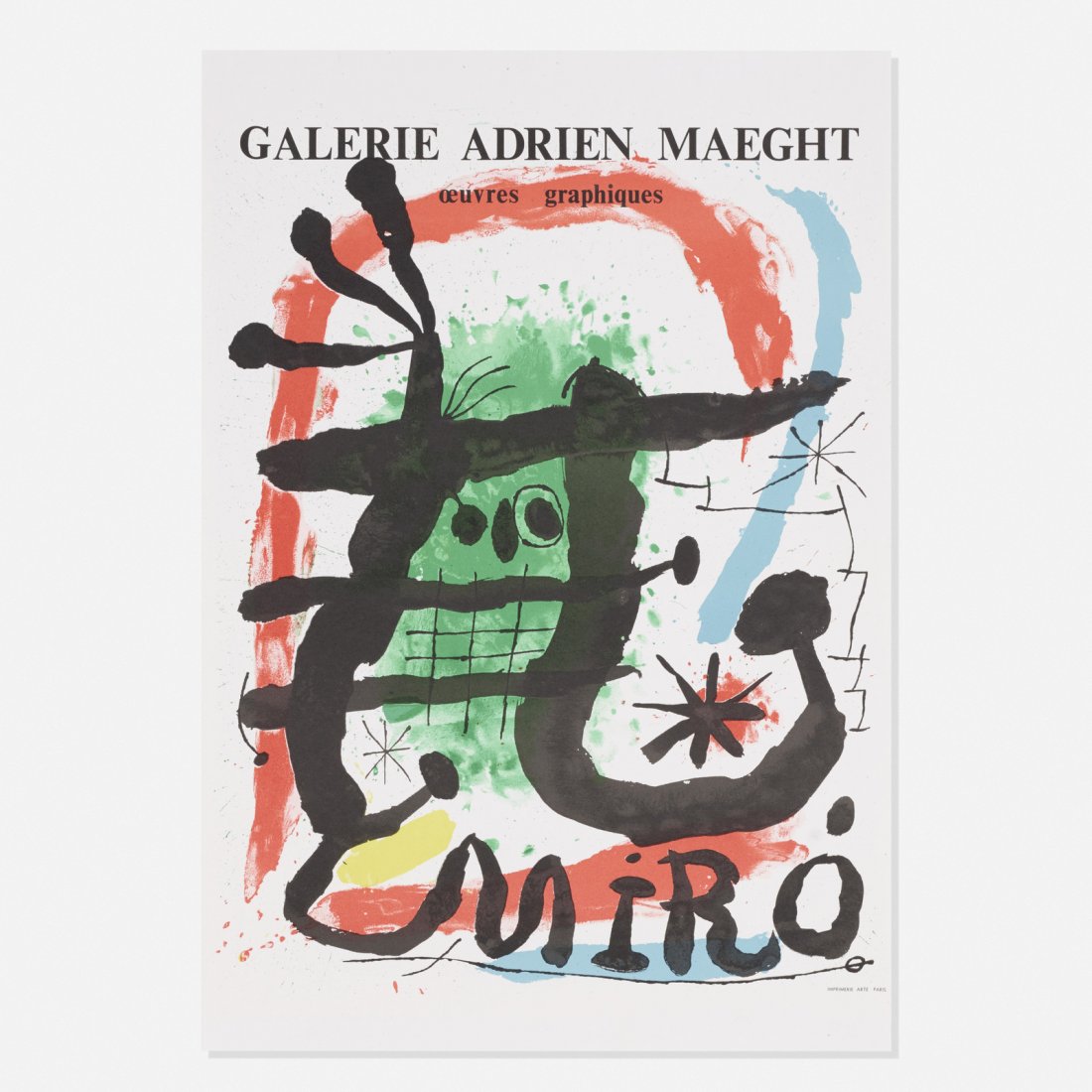 After Joan Miro, Galerie Adrien Maeght poster (1 of 1)