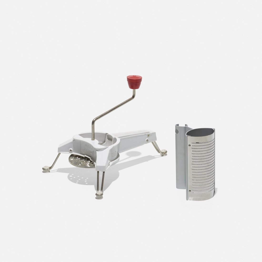 Enzo Mari & Moulinex, cheese grater & vegetable slicer (1 of 3)