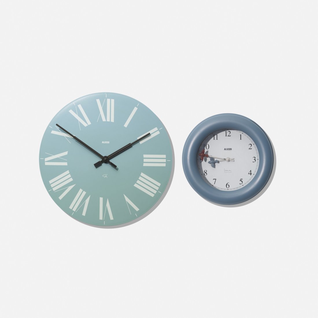 Alessi, wall clocks, set of two (1 of 1)