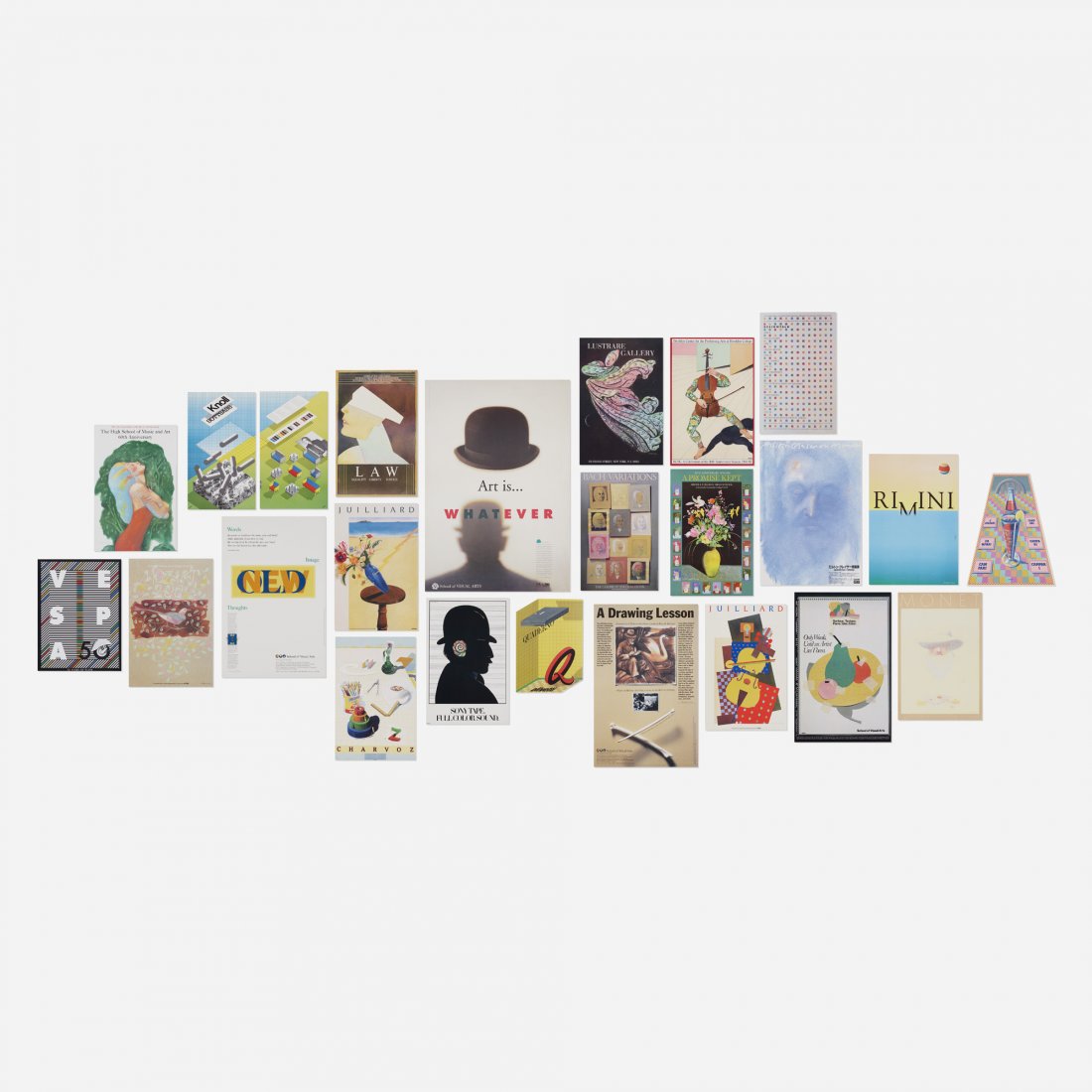 Milton Glaser, collection of twenty-five posters (1 of 1)