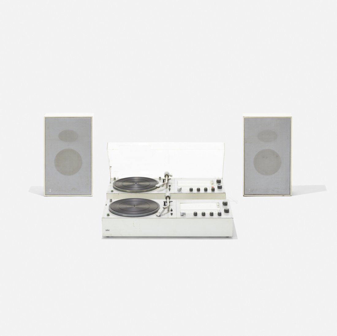 Dieter Rams, Audio 1 Radio-Phonographs, pair (1 of 2)