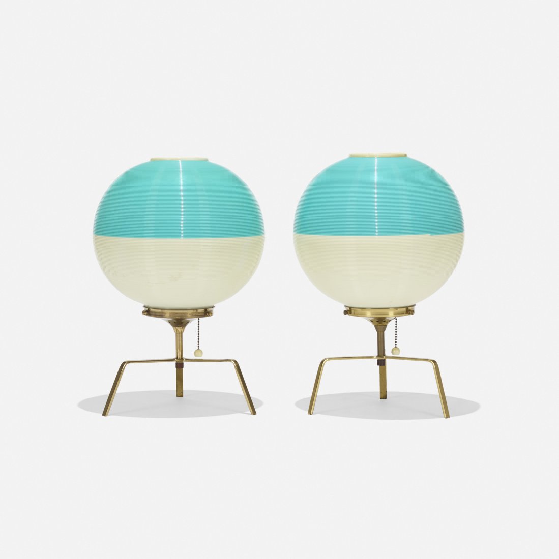 Yasha Heifetz, Rotaflex table lamps, pair (1 of 2)