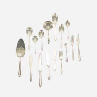 Eliel Saarinen, Candide flatware: Eliel Saarinen Candide flatware Reed & Barton Finland / USA, 1927 silverplate, stainless steel Originally designed for the Saarinen House at Cranbrook Academy of Art, Reed & Barton put this design