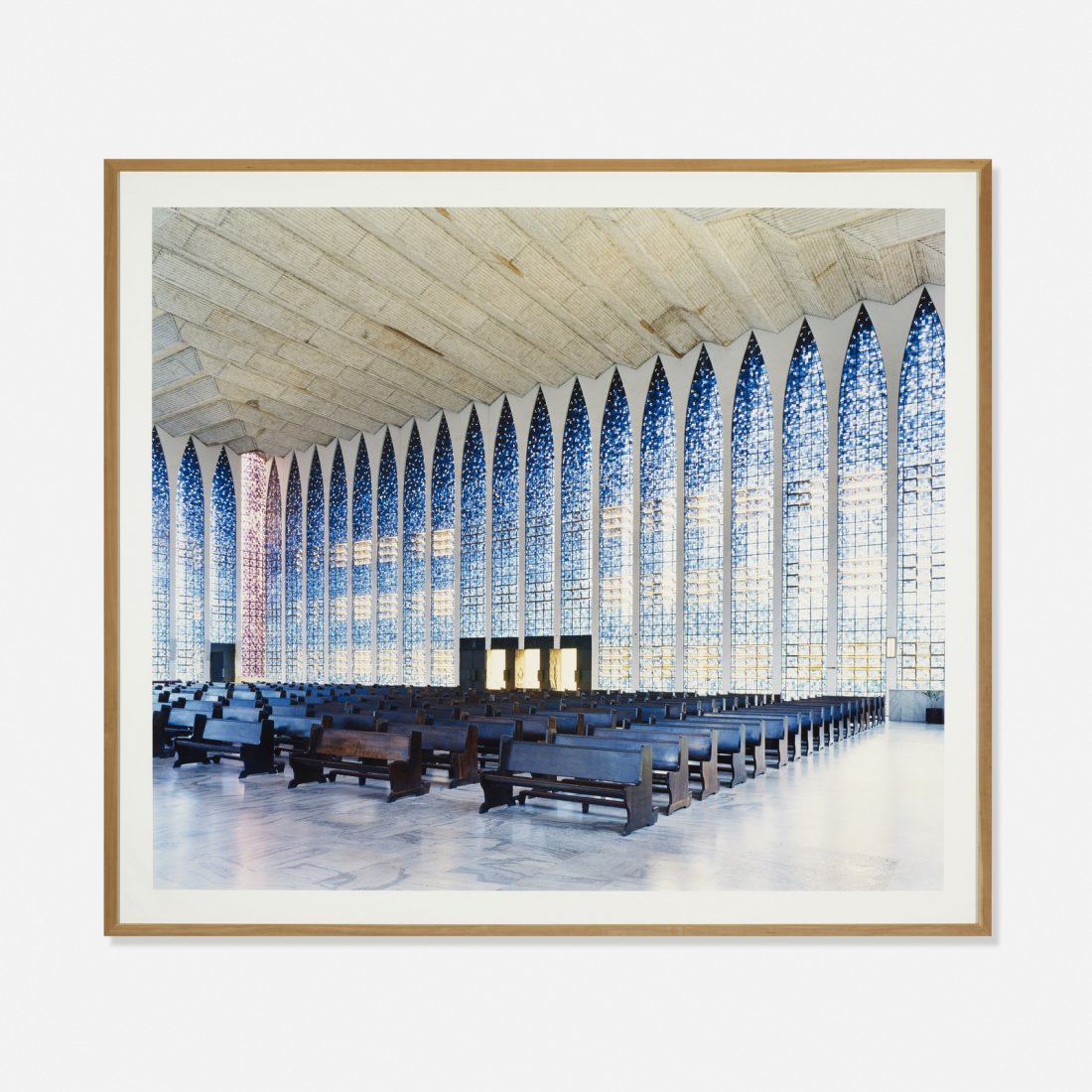 Candida Hofer, Santuario dom Bosco: Candida Hofer Santuario dom Bosco 2005Dibond mounted c-print70.5 h x 81.25 w in (179 x 206 cm) Flush-mount measures: 80.5 h x 90.75 w in Signed, titled and dated on applied studio label to ve