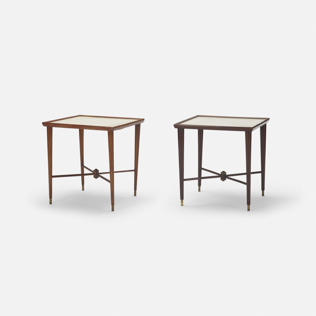 Brazilian, occasional tables, pair (1 of 2)