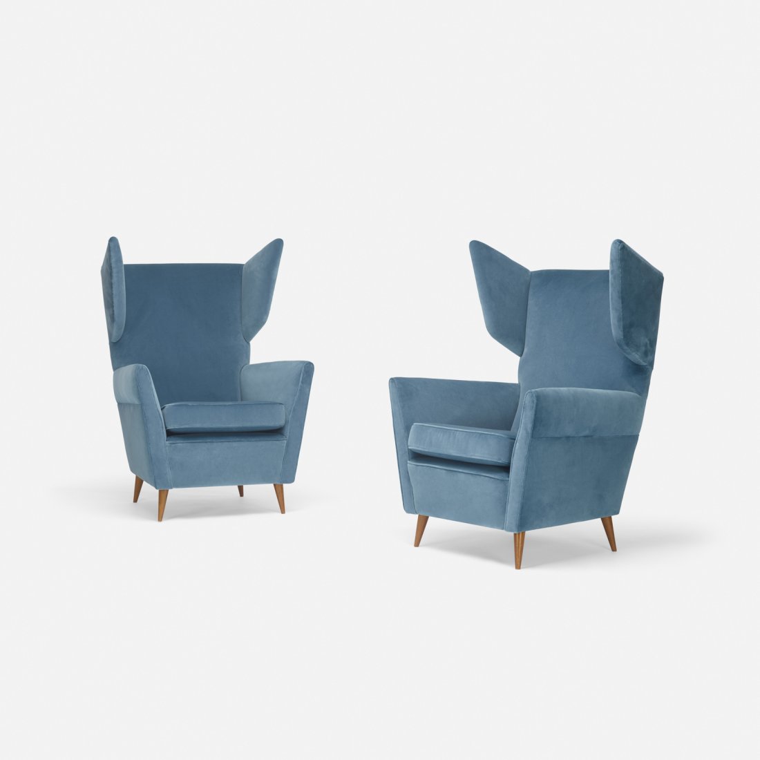 Gio Ponti, lounge chairs, pair (1 of 3)