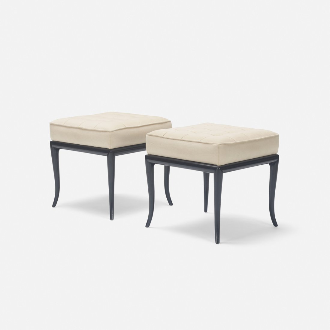 T.H. Robsjohn-Gibbings, benches, pair (1 of 2)