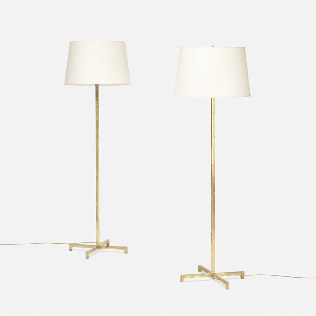 T.H. Robsjohn-Gibbings, floor lamps model 211, pair (1 of 2)