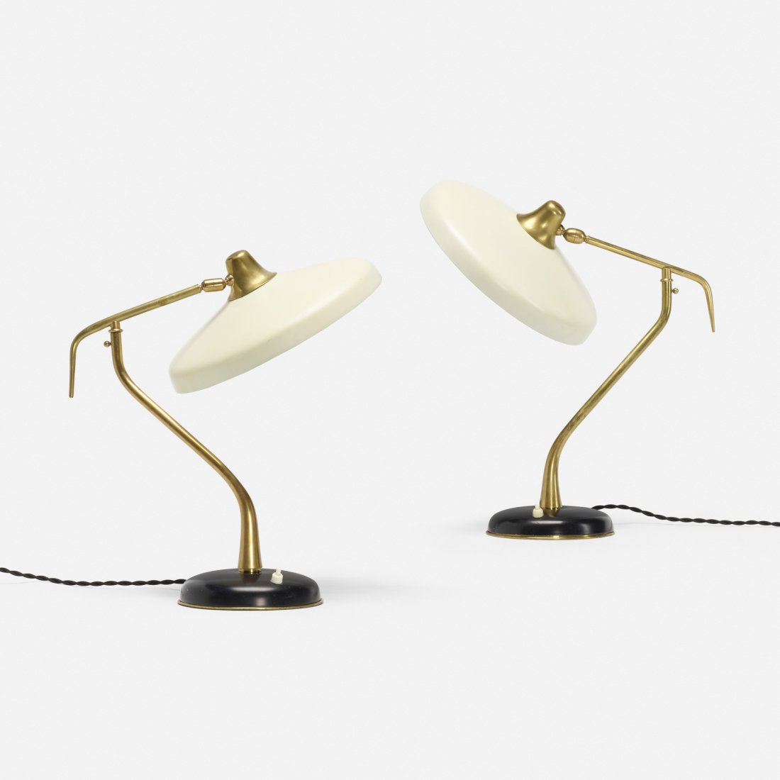 Oscar Torlasco, table lamps, pair (1 of 2)