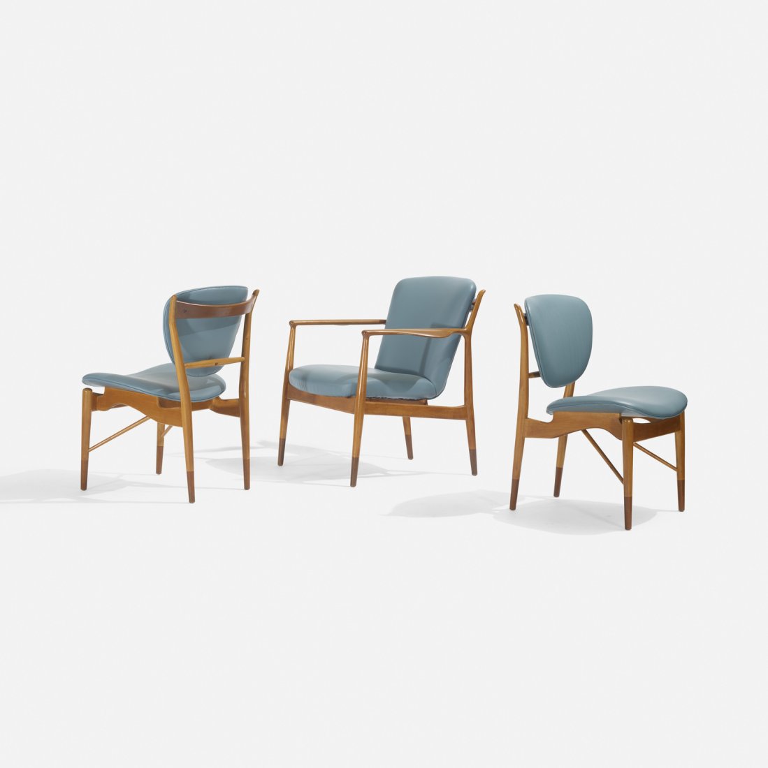 Finn Juhl, set of three chairs (1 of 3)