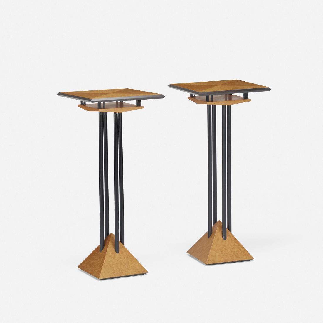 Modern, plant stands, pair (1 of 2)