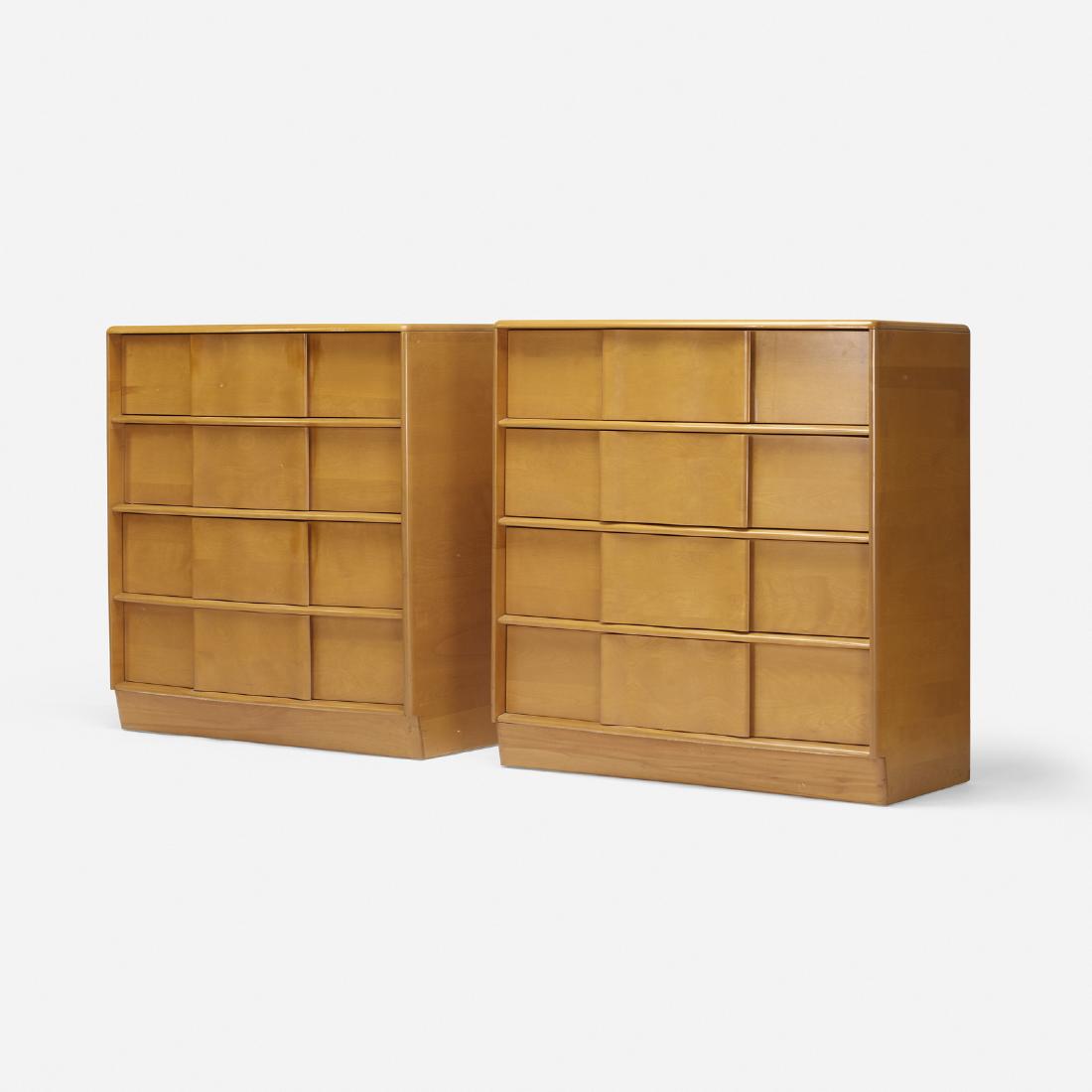 Heywood-Wakefield, Sculptura cabinets, pair (1 of 4)