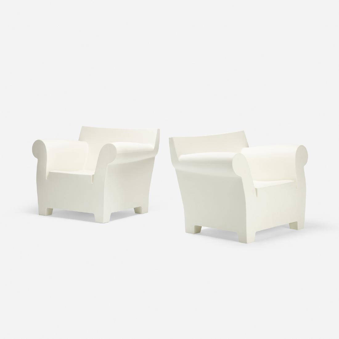 Philippe Starck, Bubble Club armchairs, pair (1 of 3)