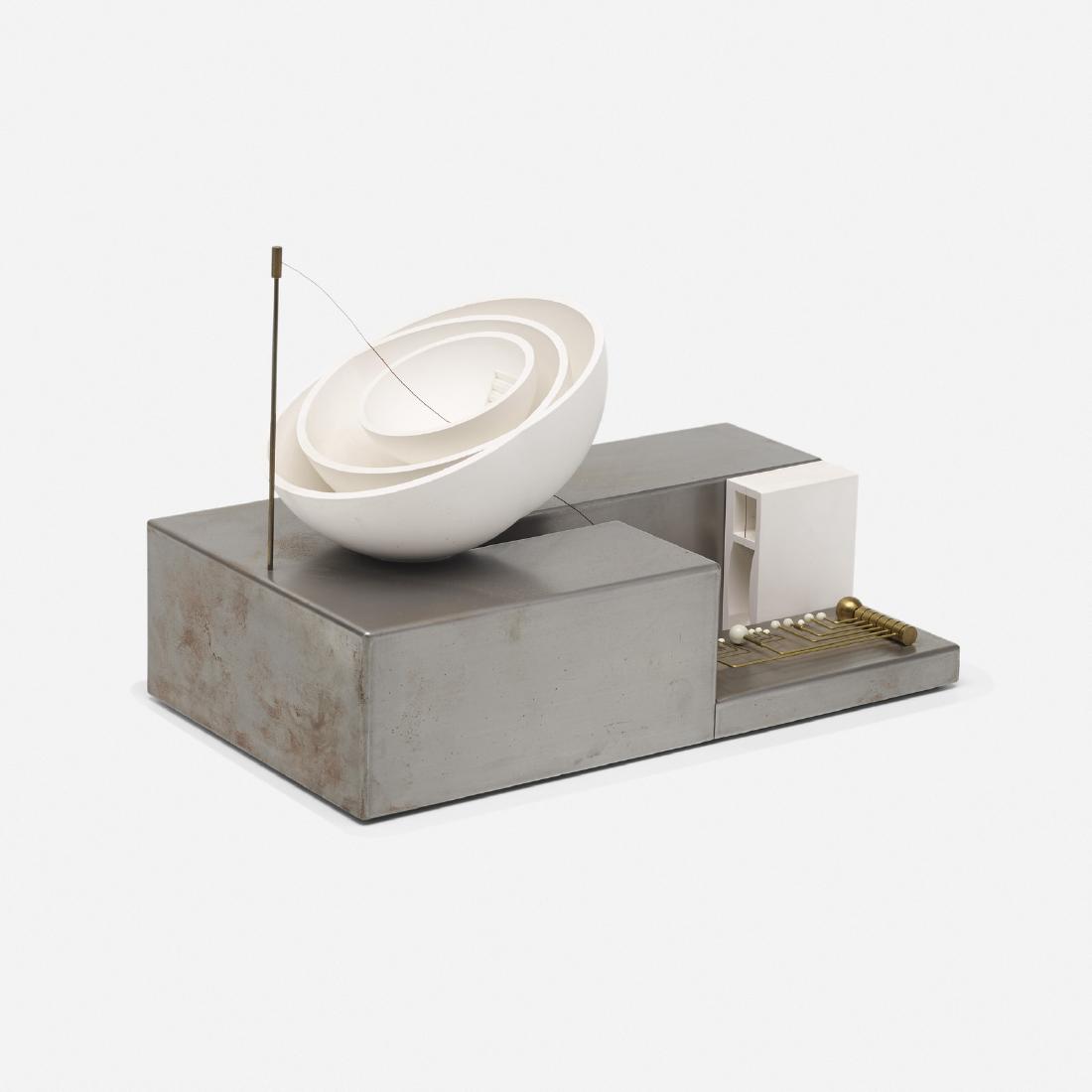 Alice Aycock, The Paradise Romance: Alice Aycock The Paradise Romance 1983steel, gypsum cement, copper, brass, and plastic12.25 h x 18 w x 10 d in (31 x 46 x 25 cm) Signed and dated to underside 'Alice Aycock 1983'.