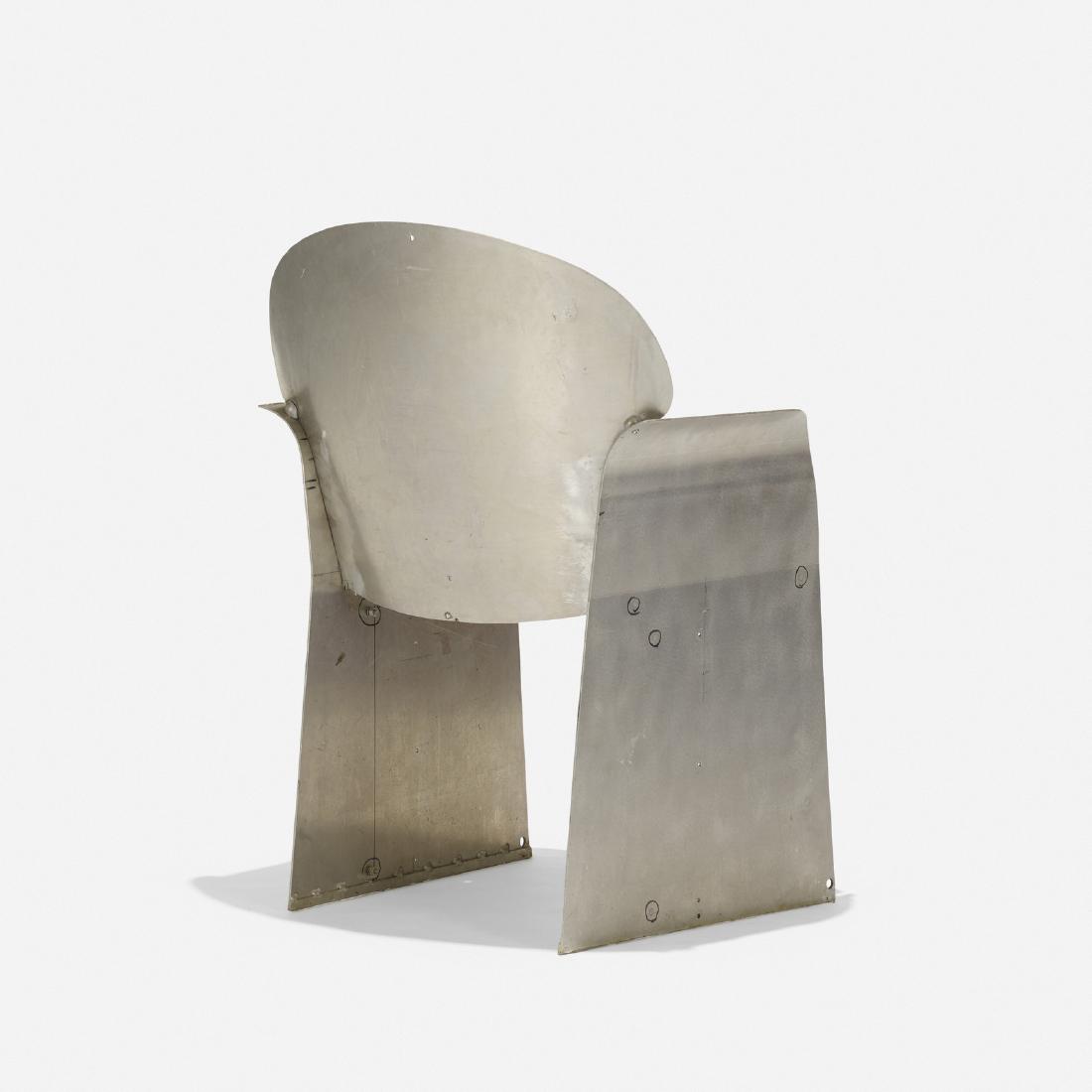Richard Schultz, Prototype Topiary dining chair: Richard Schultz Prototype Topiary dining chair Richard Schultz Design, Inc.USA, c. 1993aluminum25 w x 24 d x 34 h in (63 x 61 x 86 cm) This prototype was hand-produced to study the form, co