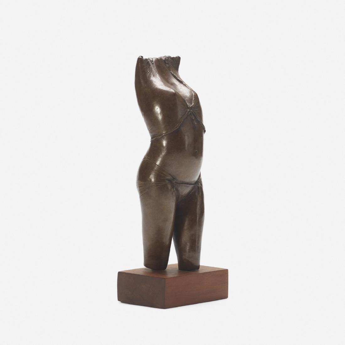 Cornelis Zitman, Torso vestido: Cornelis Zitman Torso vestido 2007bronze, walnut19.75 h x 8 w x 5 d in (50 x 20 x 13 cm) Incised signature to verso 'CZ 4/8'. This work is number 4 from the edition of 8. Provenanc