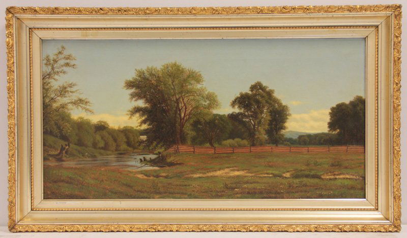 19TH Century Oil Painting On Canvas (1 of 4)