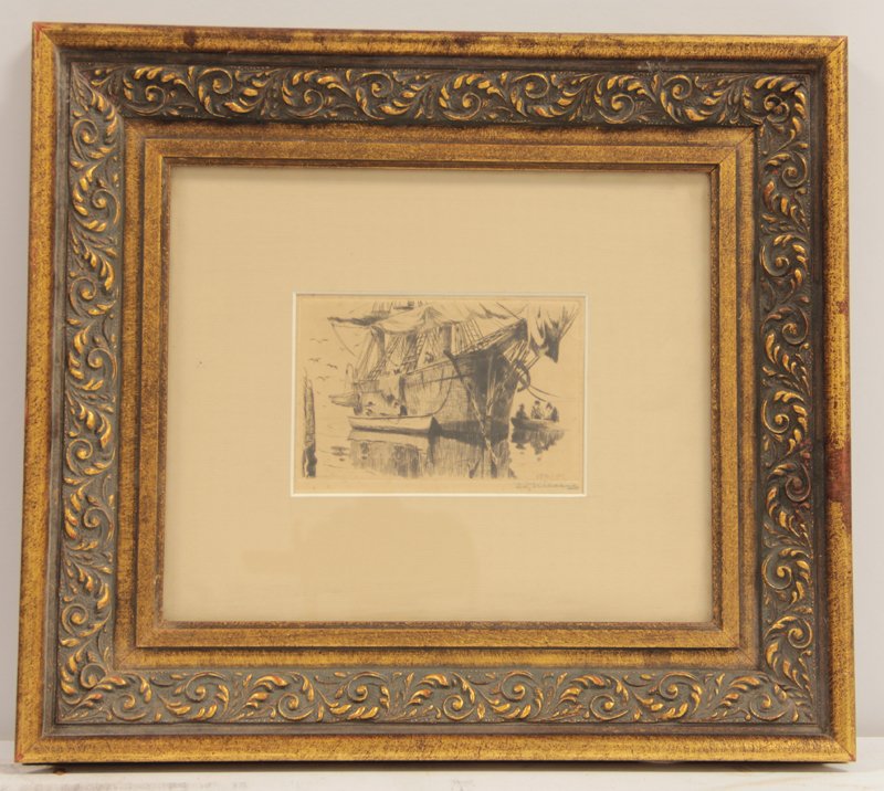 ANTHONY THIEME ETHING SIGNED IN PENCIL (1 of 4)