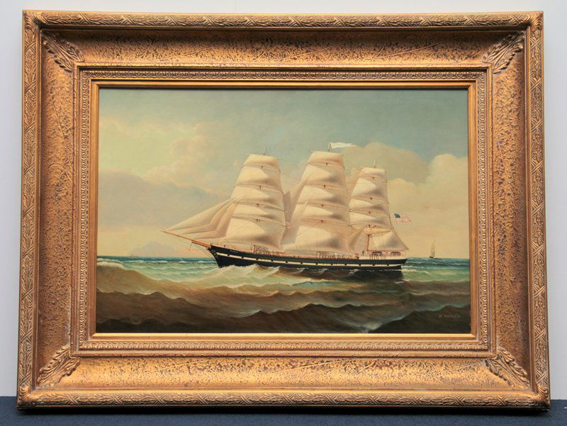 D. TAYLOR 20TH CENTURY OIL PAINTING ON CANVAS SIGNED