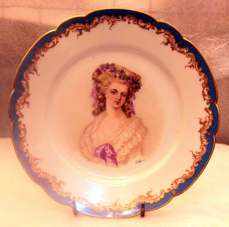 Sevres Porcelain Plate (1 of 4)
