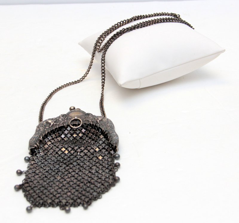 STERLING SILVER MESH BAG (1 of 3)