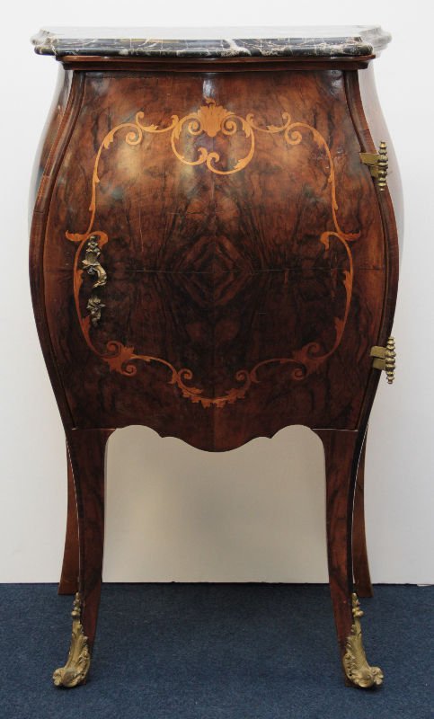 Bronze Mounted Tabletop, Small Bombe Chest (1 of 7)