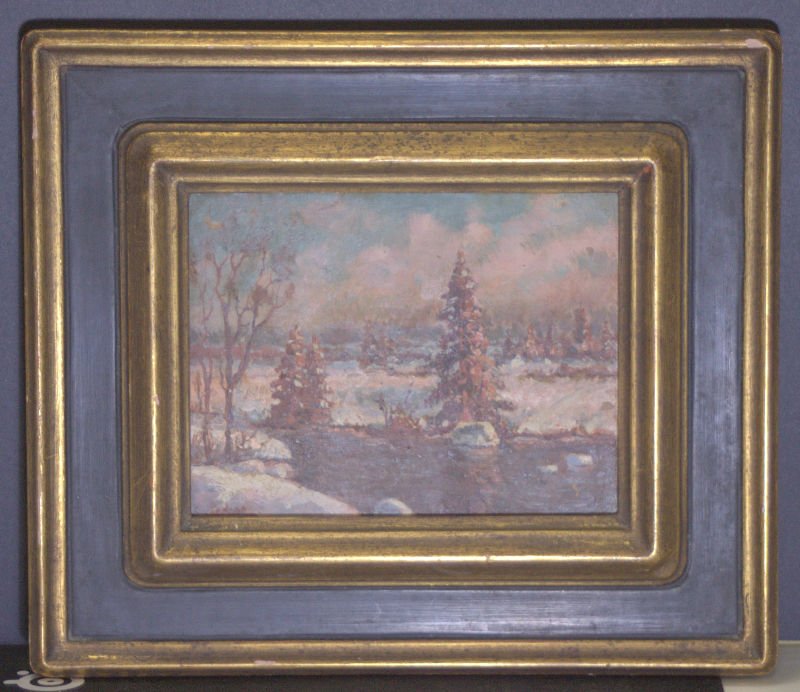 Serge Sedrac-Russian 1878-1974 Oil Painting on Board (1 of 3)