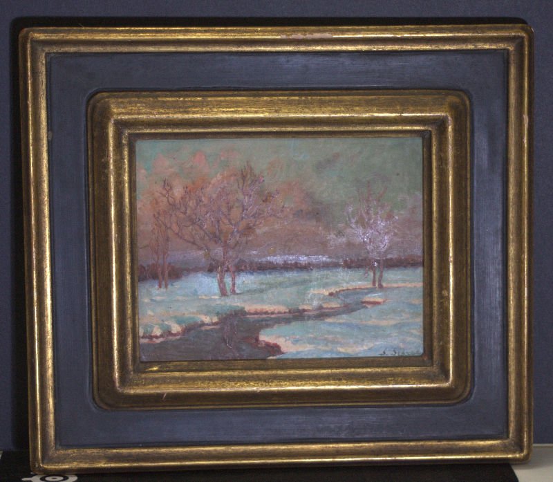 Serge Sedrac-Russian 1878-1974 Oil Painting on Board (1 of 4)