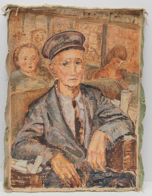 R.K. KERN 1946 OIL ON CANVAS (1 of 5)