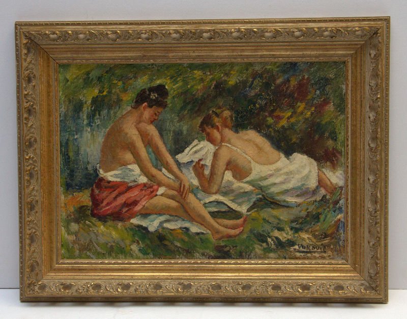 Marko Vukovic (1892 - 1973) Oil Painting on Board (1 of 4)