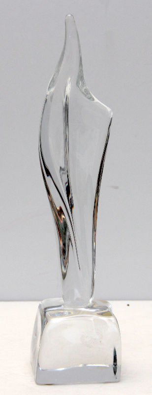 DAUM FRANCE CRYSTAL SCULPTURE (1 of 2)