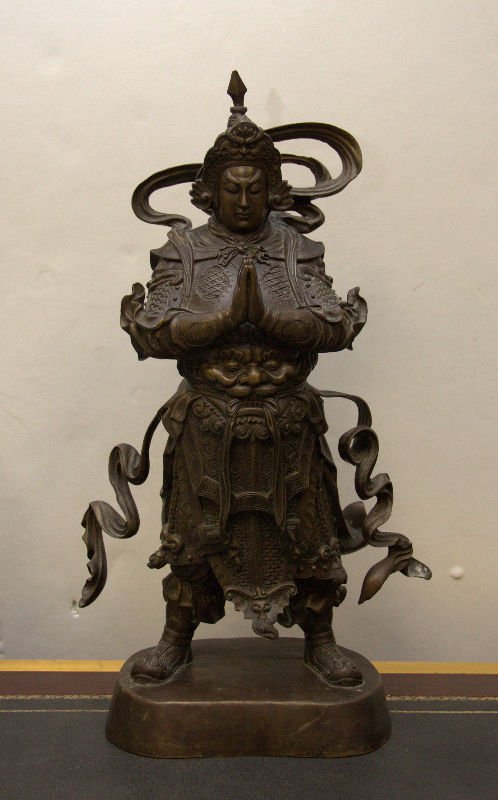 Chinese Bronze Warrior (1 of 4)