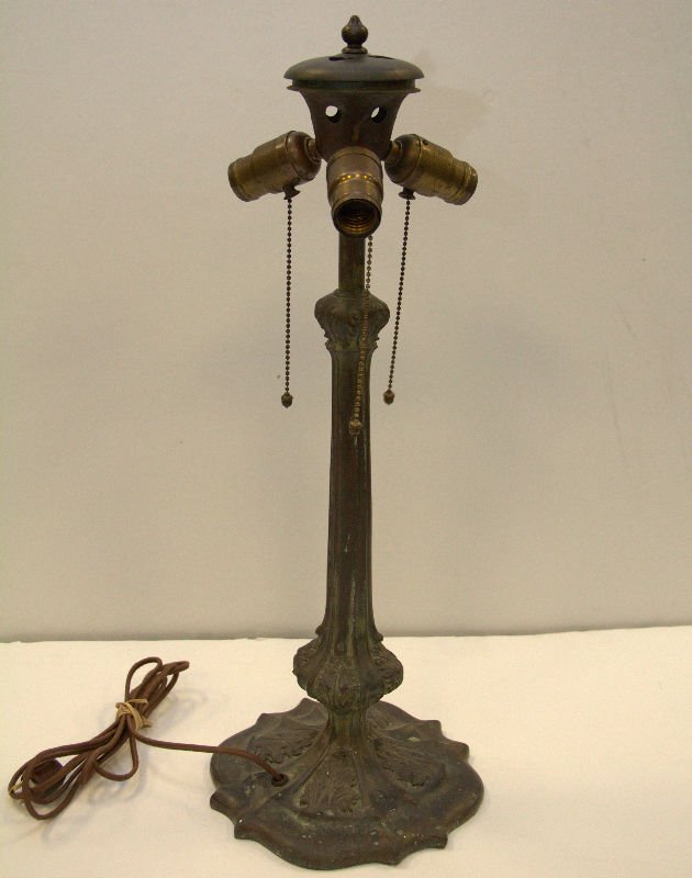Duffner, Handel, Tiffany Era Lamp Base (1 of 8)