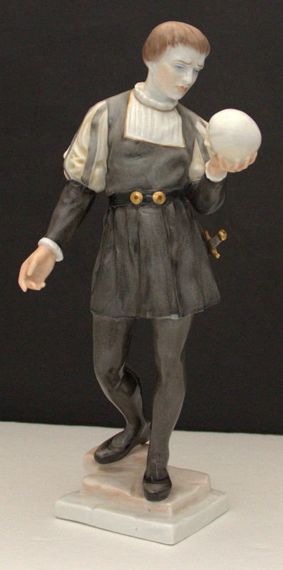 Rare Herend Porcelain Figure "Hamlet" (1 of 6)