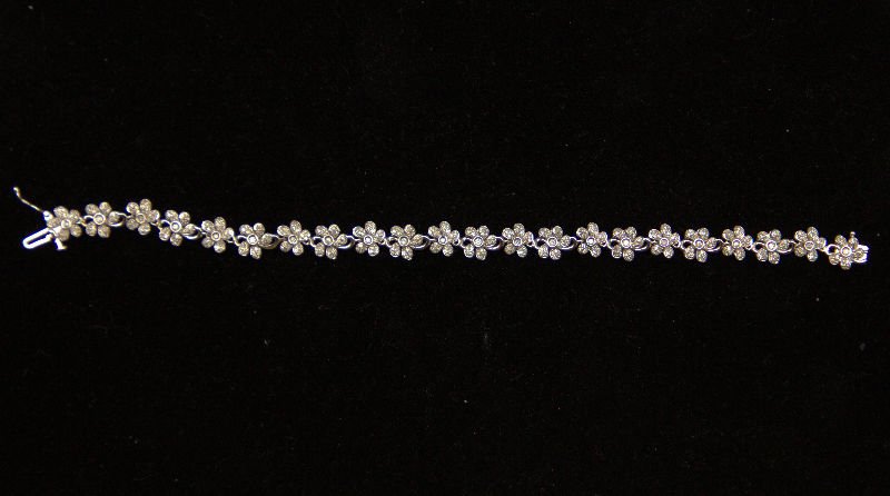 14 Kt. WG 2.50 Ct Diamond Bracelet (1 of 1)