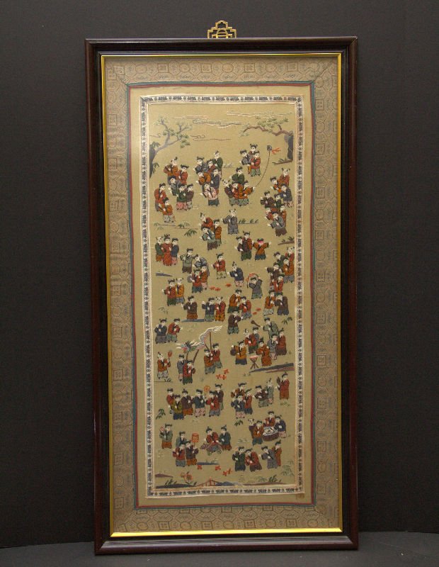 Handmade Chinese Silk Tapestry (1 of 3)