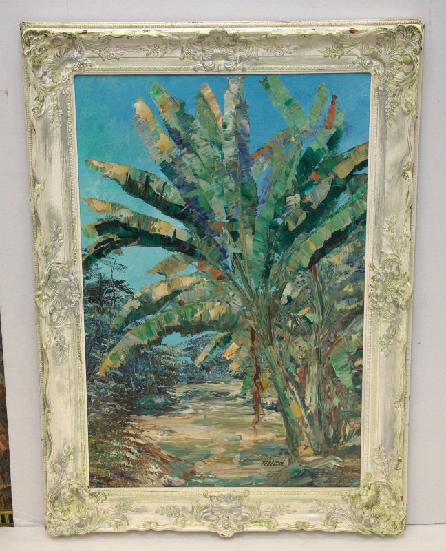 Luis Peressol (Cuban, 1927-P) Oil Painting (1 of 3)