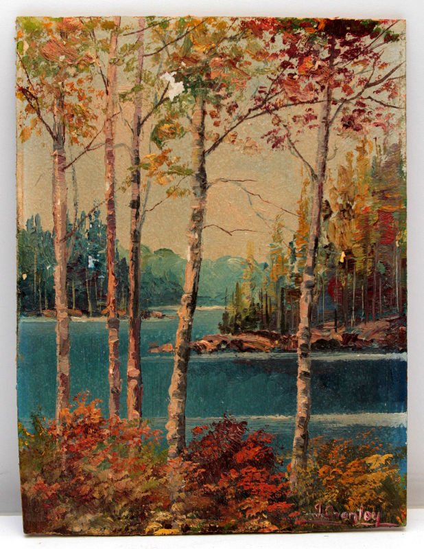 G. CRONLEY OIL PAINTING (1 of 5)