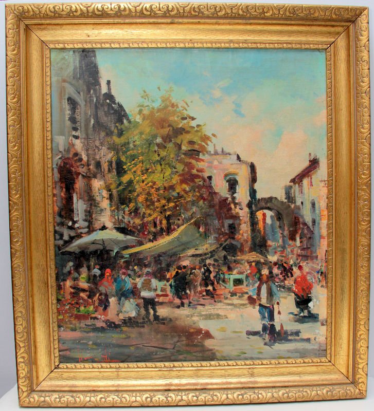 OIL ON BOARD SIGNED (1 of 7)