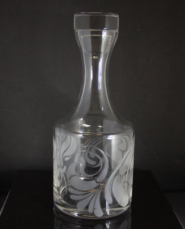 Rosenthal Crystal etched Decanter With Stopper (1 of 5)
