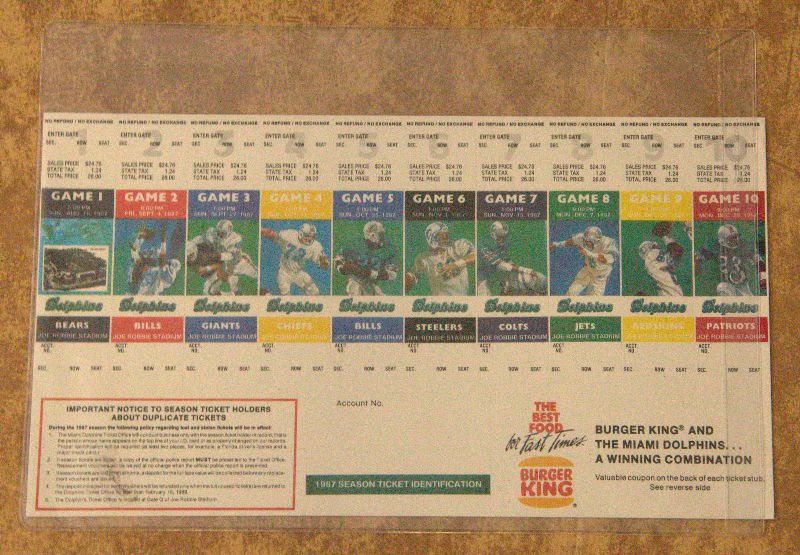 Uncut Dolphins Tickets: Uncut Dolphins Tickets