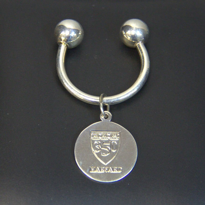 Vintage Tiffany & Co Sterling 350 Screwball Annv Key: Vintage Tiffany & Co sterling silver 350 anniversary screwball key ring. Measures approx 2"
