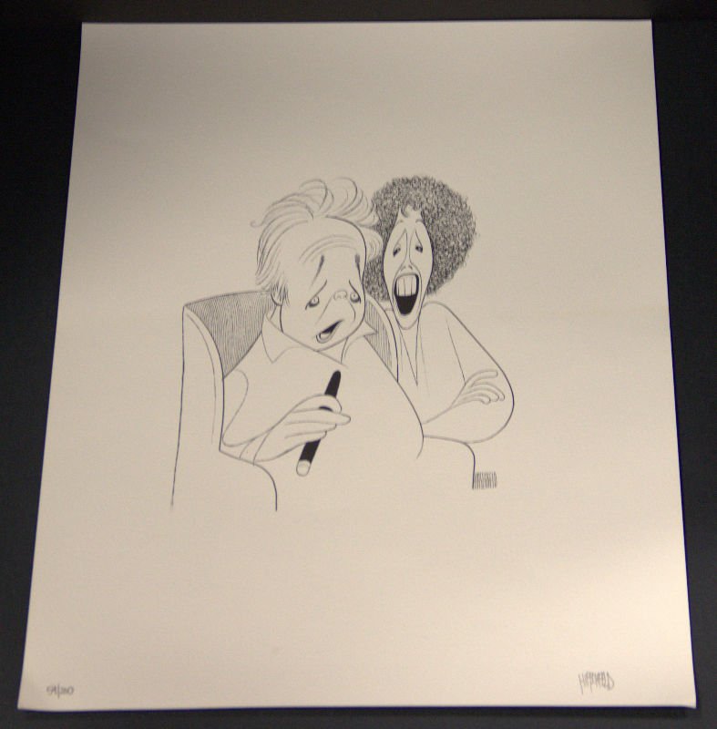 Al Hirschfeld Signed & Numbered Lithograph (1 of 4)