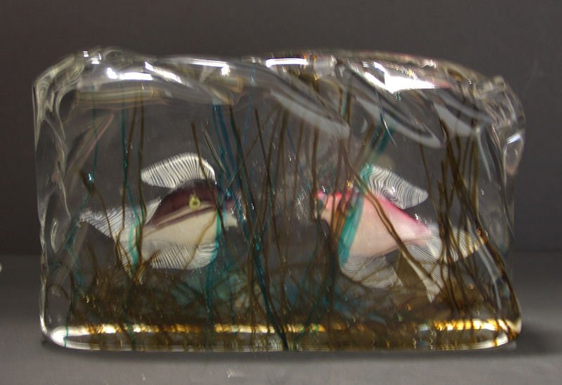 ARS CENEDISE MURANO AQUARIUM FISH SCULPTURE (1 of 4)
