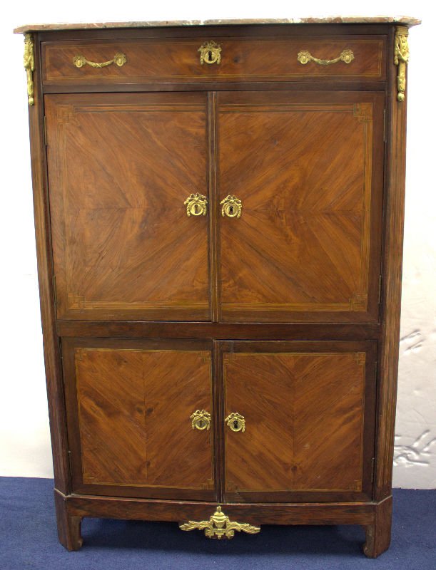 Marble Top Multi Drawer + 4 Door Cabinet (1 of 8)