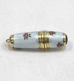 German Enamel Sterling Silver Sewing Kit (1 of 3)