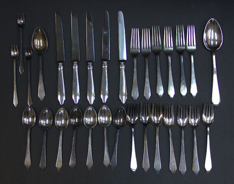 Tiffany & Co Sterling CLinton Flatware (39 Pcs) (1 of 2)