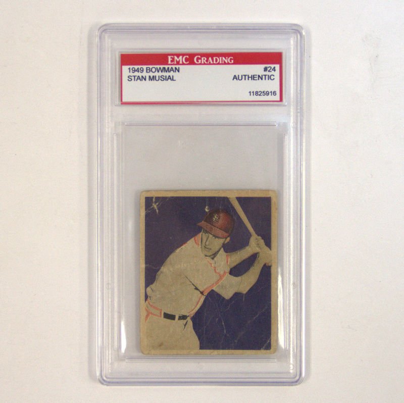 1949 Bowman Stan Music Baseball Card (1 of 2)