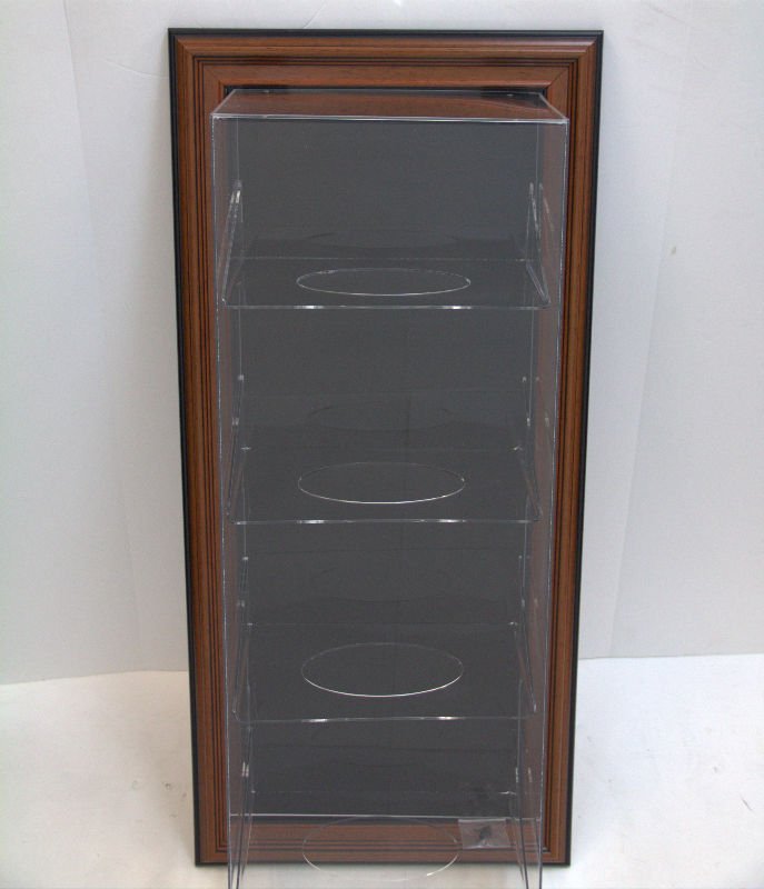 Football Acrylic UV Display Case for 4 (1 of 1)