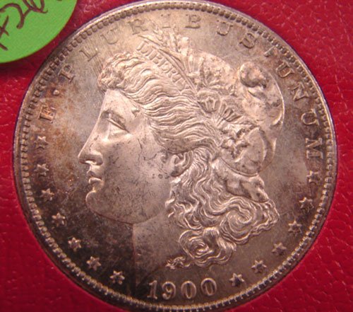 1900s Morgan dollar